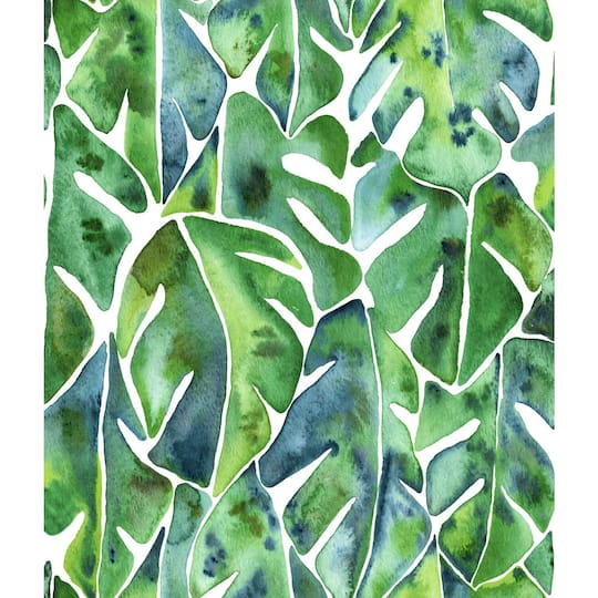RoomMates Cat Coquillette Philodendron Peel & Stick Wallpaper